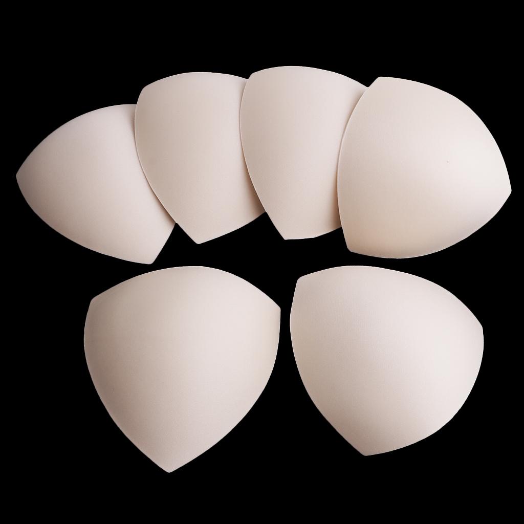 ⚡️Buy Max 3 Pairs Soft Women's Triangle Bra Pads Inserts for Sports Bra  Bikini Nude at the best price with offers in India. Max 3 Pairs Soft  Women's Triangle Bra Pads Inserts