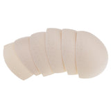 Max 3 Pairs Triangle Sewing In Insert Foam Soft Cup Removable Padded  Brown