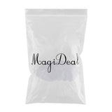 Max 3 Pairs Triangle Sewing In Insert Foam Soft Cup Removable Padded  White