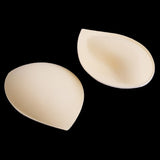 Max 3 Pairs Women Bikini Triangle Bra Pads Inserts Sponge Foam Push Up Pad Nude