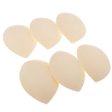 Max 3 Pairs Women Bikini Triangle Bra Pads Inserts Sponge Foam Push Up Pad Nude