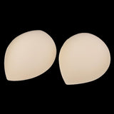 Max 3 Pairs Women Bikini Triangle Bra Pads Inserts Sponge Foam Push Up Pad Nude