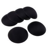 Max 3 Pairs Bikini Inserts Bra Pad Women Swimsuit Padding Inserts Sponge Black