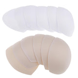 Max 3 Pairs Bra Bikini Breast Foam Push Up Pads Insert Enhancer Swimsuit White