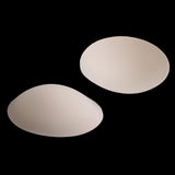 Max 3 Pairs Beige Soft Round Bra Pads Inserts for Sports Bikini Top Swimsuit Bra