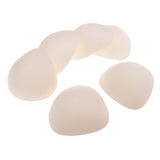 Max 3 Pairs Triangle Bra Pads Inserts Sponge Foam Push Up Pad for Swimwear Nude