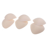 Max 3 Pairs Triangle Bra Pads Inserts Sponge Foam Push Up Pad for Swimwear Nude