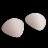 Max 3 Pairs Triangle Bra Pads Inserts Sponge Foam Push Up Pad for Swimwear Nude