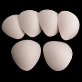 Max 3 Pairs Triangle Bra Pads Inserts Sponge Foam Push Up Pad for Swimwear Nude