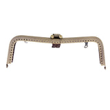Maxbell Metal Purse Clasp Frame Lock Handle DIY Bag Clasp Lock Accessories Bronze