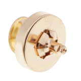 Maxbell 10 Sets Double Sided Nail Magnetic Button Clasp Sewing Fasteners Gold 18mm