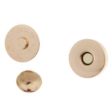 Maxbell 10 Sets Double Sided Nail Magnetic Button Clasp Sewing Fasteners Gold 18mm