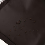 Maxbell Hexagon Pattern PVC Coat Waterproof Outdoor Cover Fabric 1 Meter Dark Brown