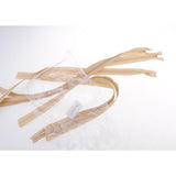 Max 5Pcs Nylon Coil Zippers Closed End Invisible Zipper for Sewing Dark Beige