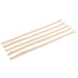 Max 5Pcs Nylon Coil Zippers Closed End Invisible Zipper for Sewing Dark Beige