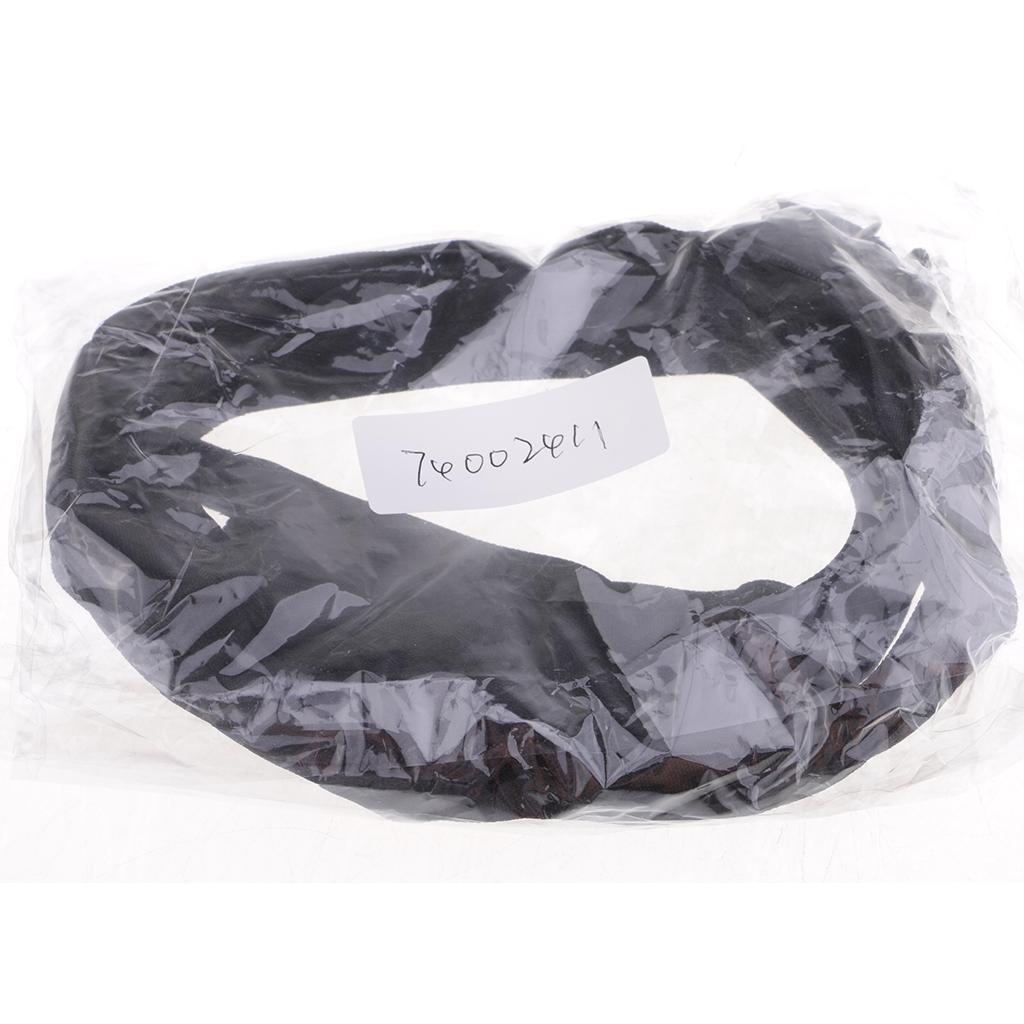 Max 5Pcs Nylon Coil Zippers Closed End Invisible Zipper for Sewing Black