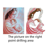 Maxbell DIY 5D Diamond Painting Embroidery Cross Crafts Stitch Kit Mother and Son