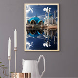 Maxbell DIY 5D Diamond Painting Embroidery Cross Crafts Stitch Kit Castle