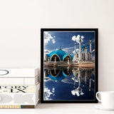 Maxbell DIY 5D Diamond Painting Embroidery Cross Crafts Stitch Kit Castle