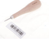 Maxbell 1 Piece Wooden Handle Leather Stitcher Sewing Awl for Leather Crafts 5-6mm