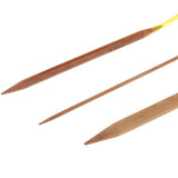 Maxbell 18Pc/set Mixed Color Circular Bamboo Knitting Needles Crocheting Tools 60cm