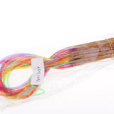 Maxbell 18Pc/set Mixed Color Circular Bamboo Knitting Needles Crocheting Tools 60cm
