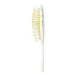 1 Piece Cute Cartoon Pattern Hair Brush PVC Massage Comb for Girl Yellow