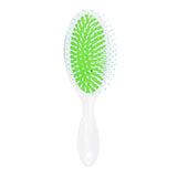Max 1 Piece Cute Cartoon Pattern Hair Brush Plastic Massage Comb for Girl Green