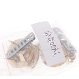 Max Bag Closure Catch Tuck Lock Clasp Fasteners for LeatherCraft Gold Round