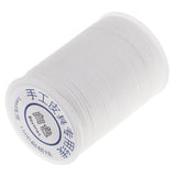 Max 1 Roll 150D Waxed Polyester Braided Thread for DIY Leathercrafts White