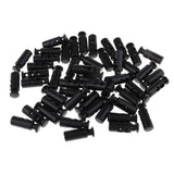 Max 50pcs Plastic Double Hole Toggle Spring Stop for Paracord Shoelace  XS038
