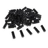 Max 50pcs Plastic Double Hole Toggle Spring Stop for Paracord Shoelace  XS038