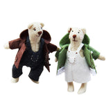 Max 1 Set Non Woven Felt Applique Kit DIY Material Package Crafts Bear