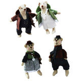 Max 1 Set Non Woven Felt Applique Kit DIY Material Package Crafts Bear