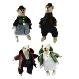 Max 1 Set Non Woven Felt Applique Kit DIY Material Package Crafts Bear