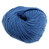 Max Soft Cotton Crochet Cotton 50g Knitting Yarn Baby Knit Wool Yarn Blue 1