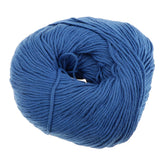 Max Soft Cotton Crochet Cotton 50g Knitting Yarn Baby Knit Wool Yarn Blue 1