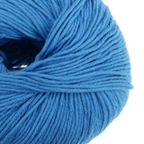 Max Soft Cotton Crochet Cotton 50g Knitting Yarn Baby Knit Wool Yarn Blue 2