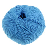 Max Soft Cotton Crochet Cotton 50g Knitting Yarn Baby Knit Wool Yarn Blue 2