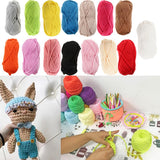 Max One Roll Cloth Hand-Woven Yarn Round Cloth Coarse Line for DIY Bag Basket 3