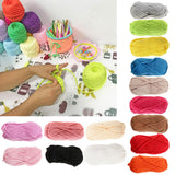 Max One Roll Cloth Hand-Woven Yarn Round Cloth Coarse Line for DIY Bag Basket 3