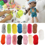 Max One Roll Cloth Hand-Woven Yarn Round Cloth Coarse Line for DIY Bag Basket 3