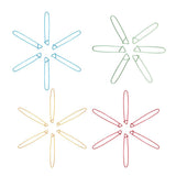 Max 6Pc Stitch Holders Pins Knit Knitting Needles Crochet Hooks Small