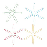 Max 6Pc Stitch Holders Pins Knit Knitting Needles Crochet Hooks Small