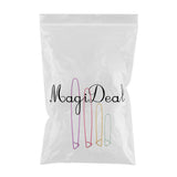 Max 4pcs Aluminium Knit Knitting Needles Crochet Hooks Sweater Stitch Holder