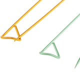 Max 4pcs Aluminium Knit Knitting Needles Crochet Hooks Sweater Stitch Holder