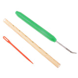 Max 1 Set 8 Shape Knitting Loom Kit Weaving Tool for Beginner Hand Making Pink