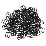 Max 100Pc Nylon Bra Strap Buckles Sliders Hooks 8 Lingerie Sewing Fasteners 10mm