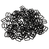 Max 100Pc Nylon Bra Strap Buckles Sliders Hooks 8 Lingerie Sewing Fasteners 10mm