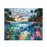 Max Full Drill DIY Diamond Painting Embroidery Cross Stitch Kit Dolphin